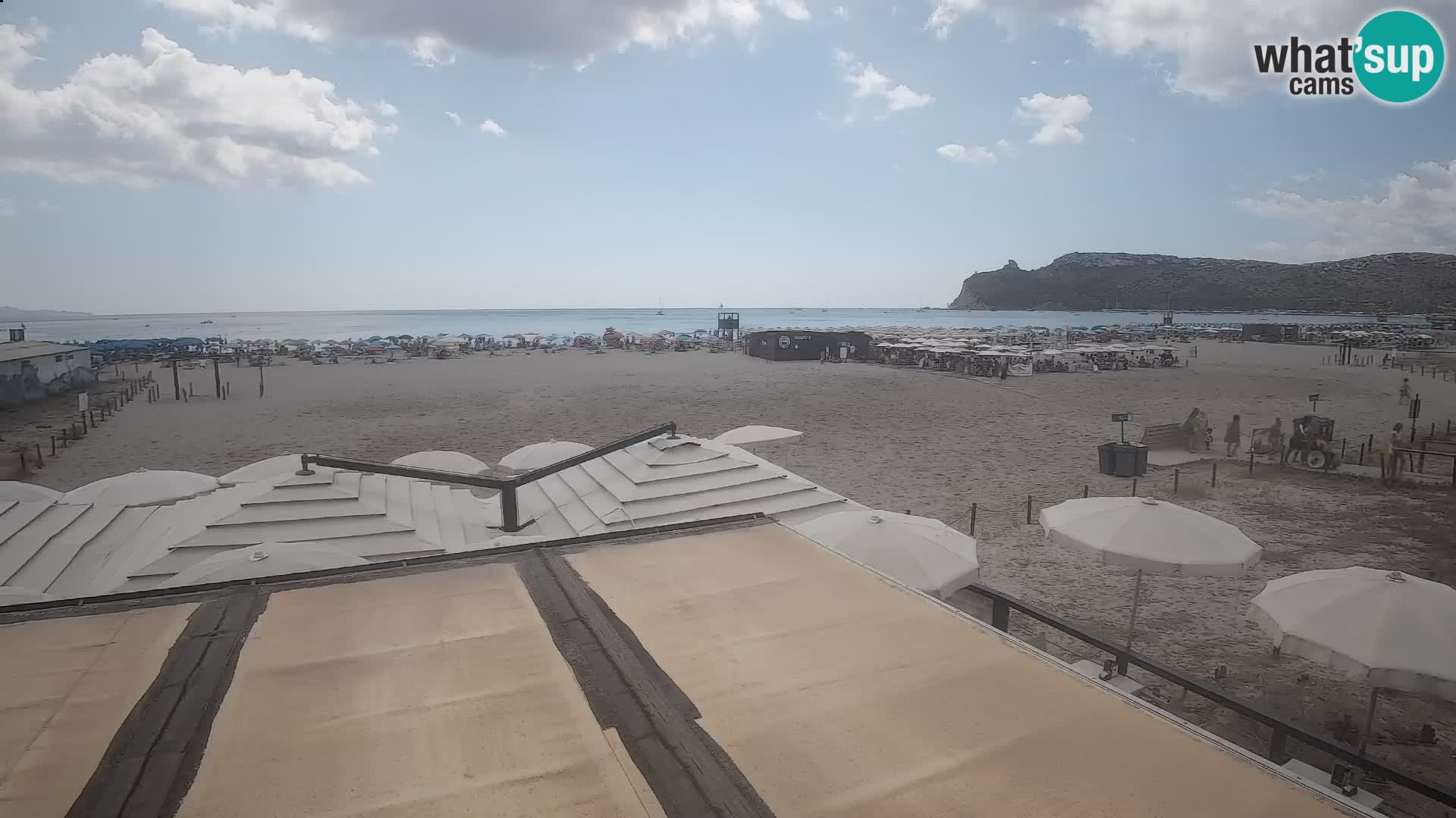 Webcam spiaggia del Poetto | Cagliari | Sardegna
