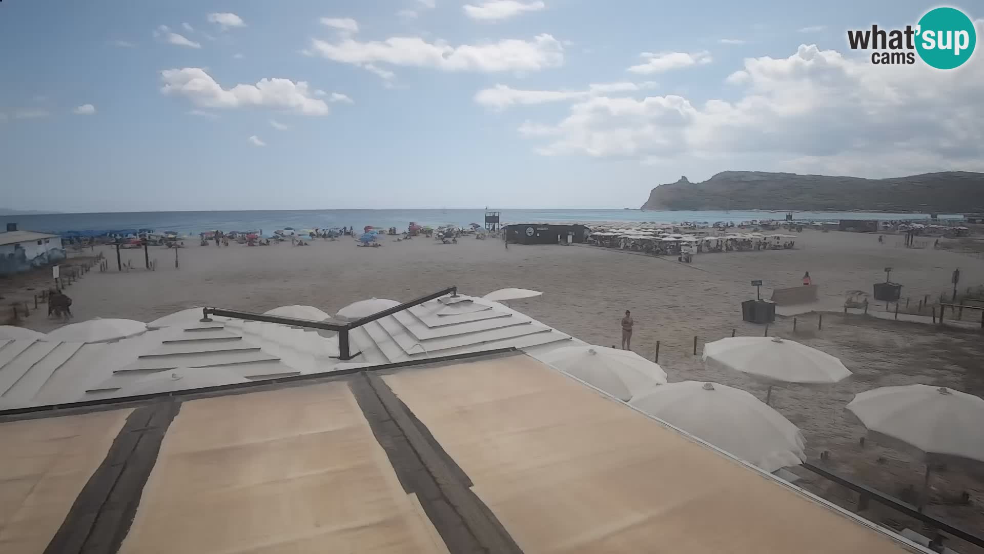Poetto beach webcam | Cagliari | Sardinia