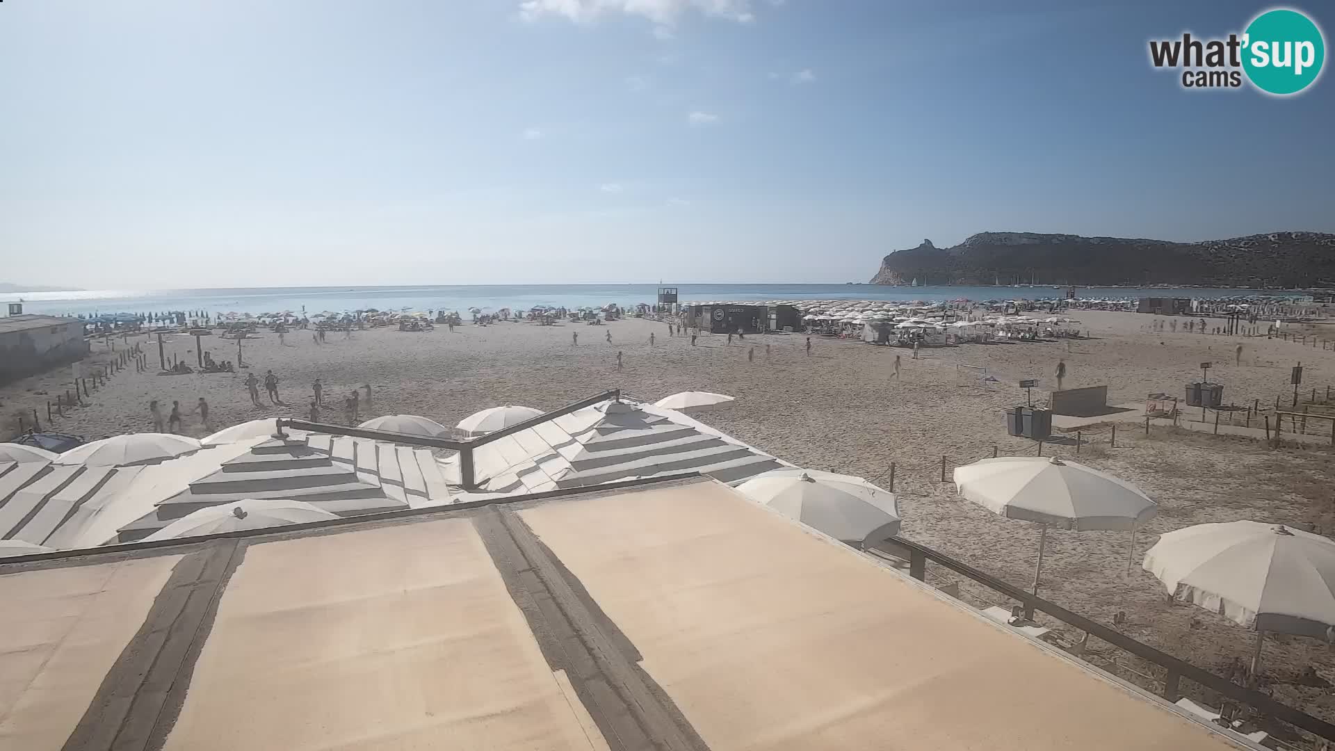 Webcam spiaggia del Poetto | Cagliari | Sardegna