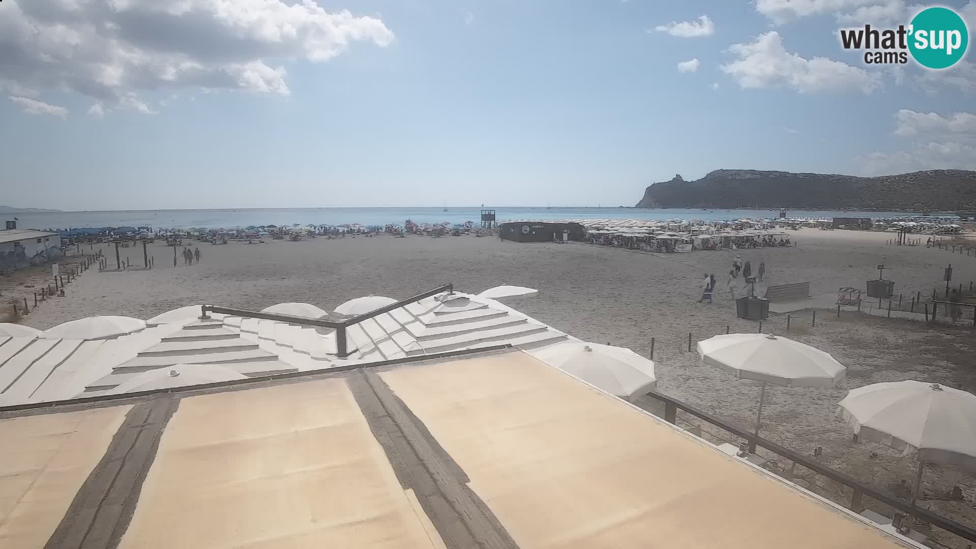 Webcam plage de Poetto | Cagliari | Sardaigne