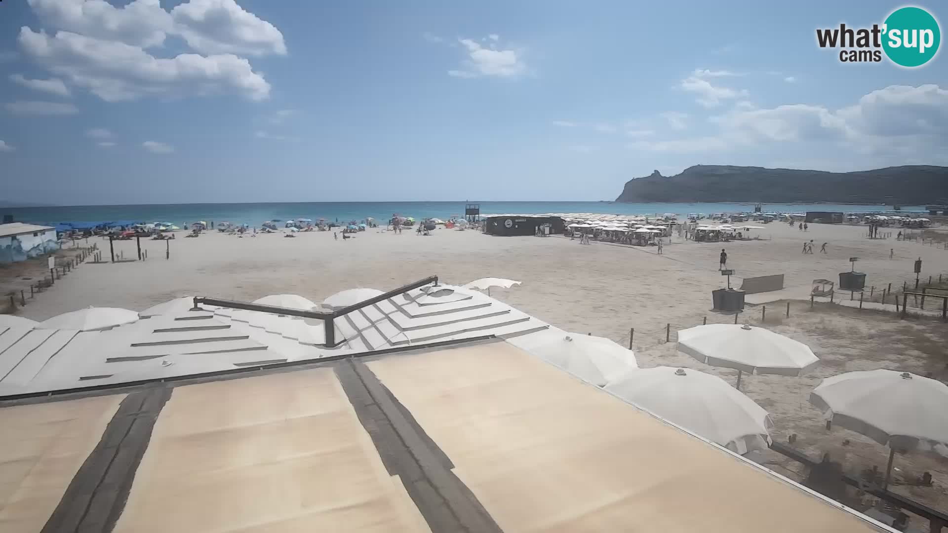 Webcam spiaggia del Poetto | Cagliari | Sardegna