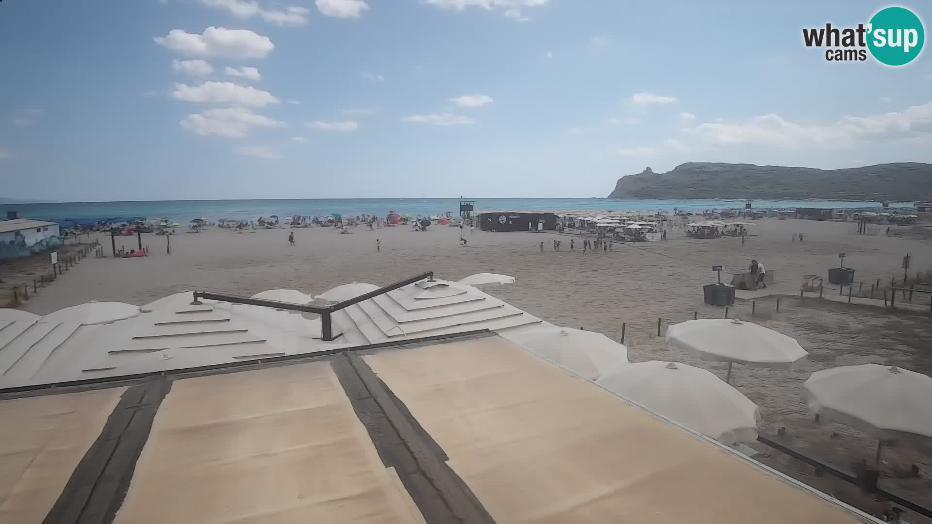 Poetto Strand Webcam | Cagliari | Sardinien