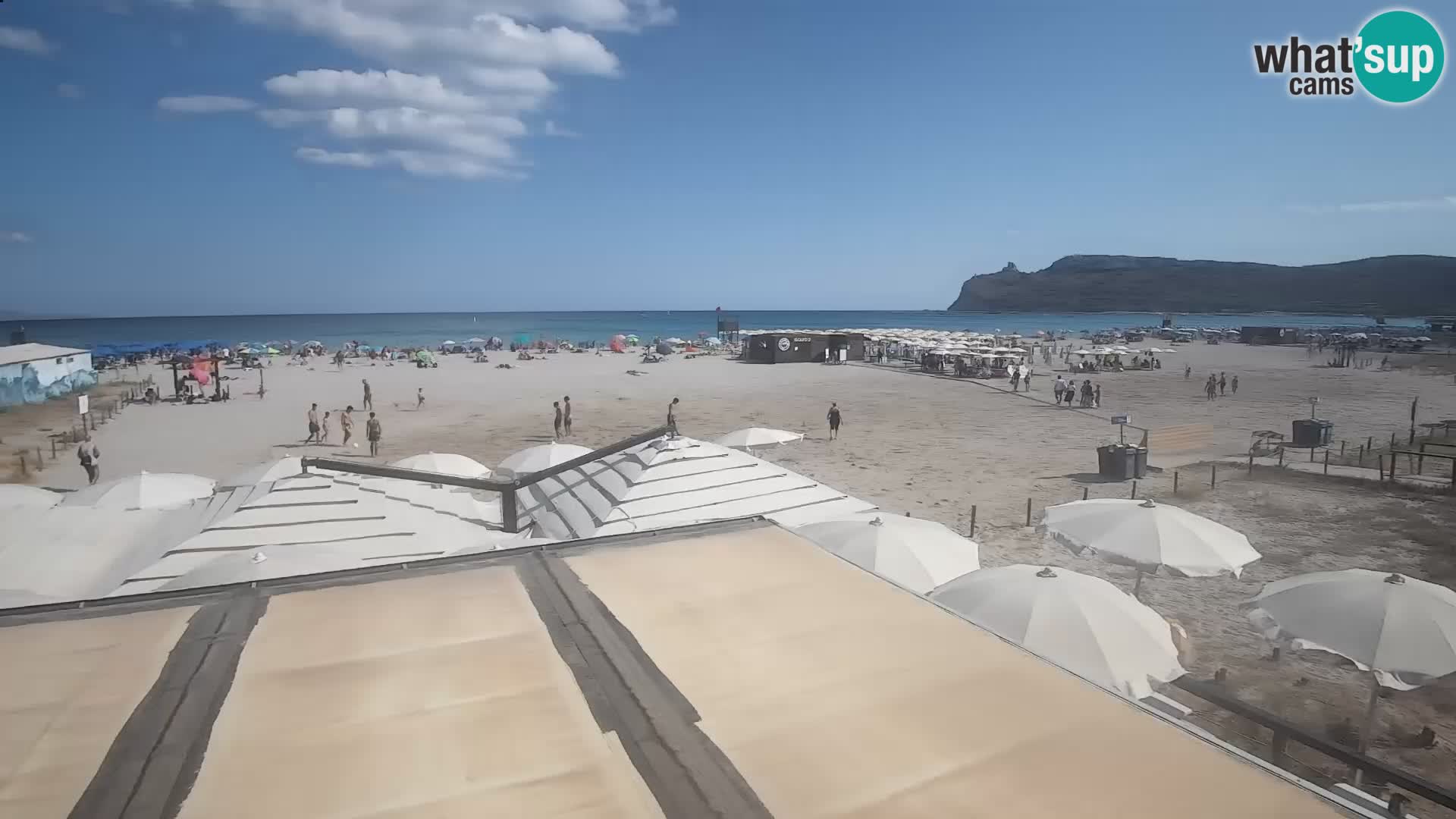 Webcam spiaggia del Poetto | Cagliari | Sardegna