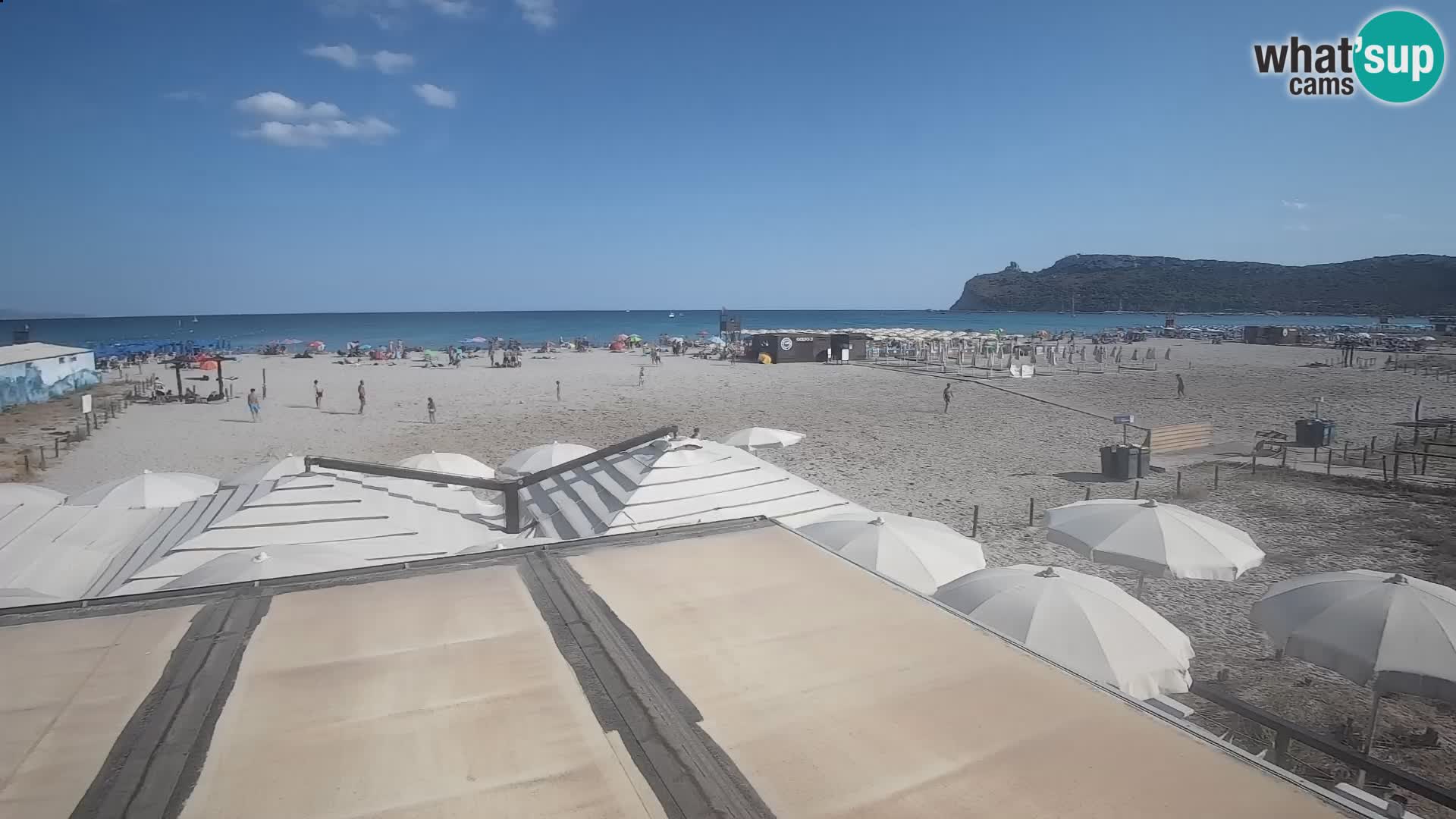 Webcam playa de Poetto | Cagliari | Cerdeña