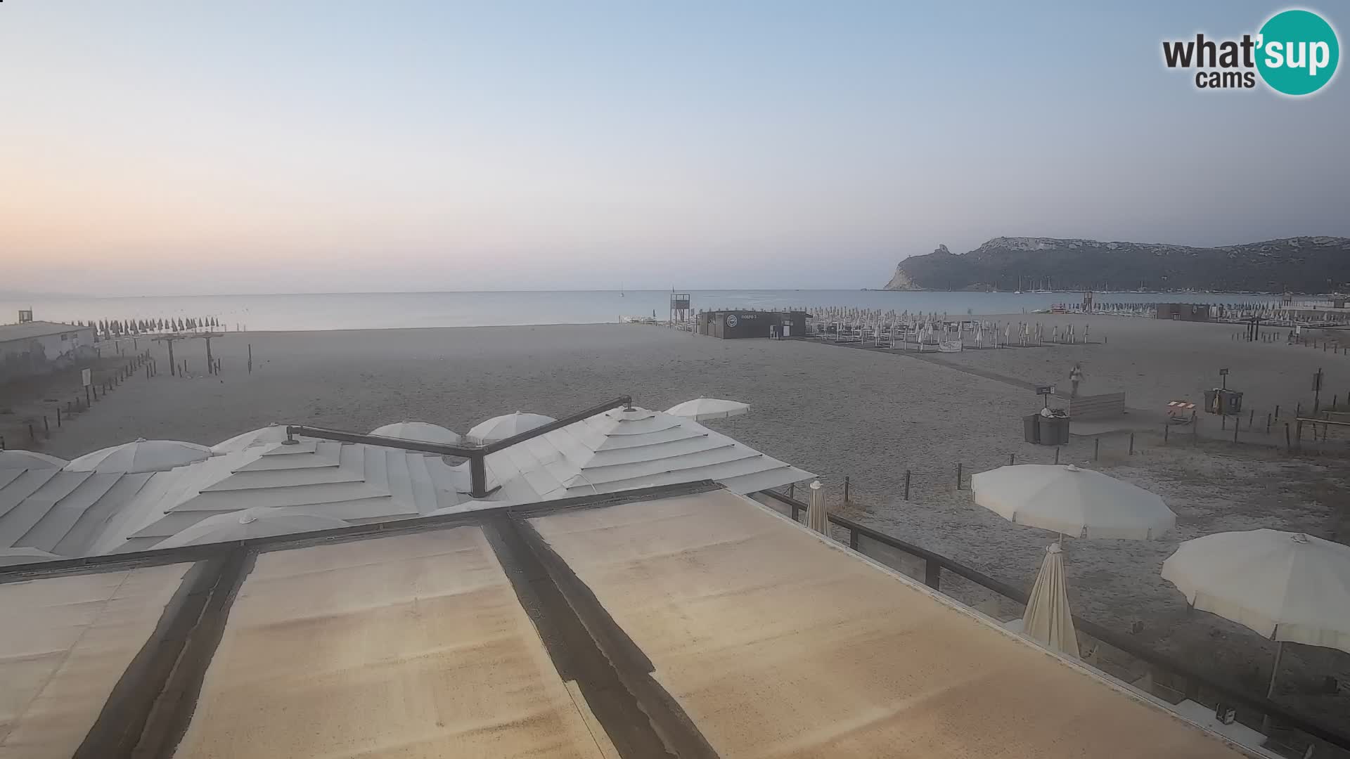 Webcam spiaggia del Poetto | Cagliari | Sardegna