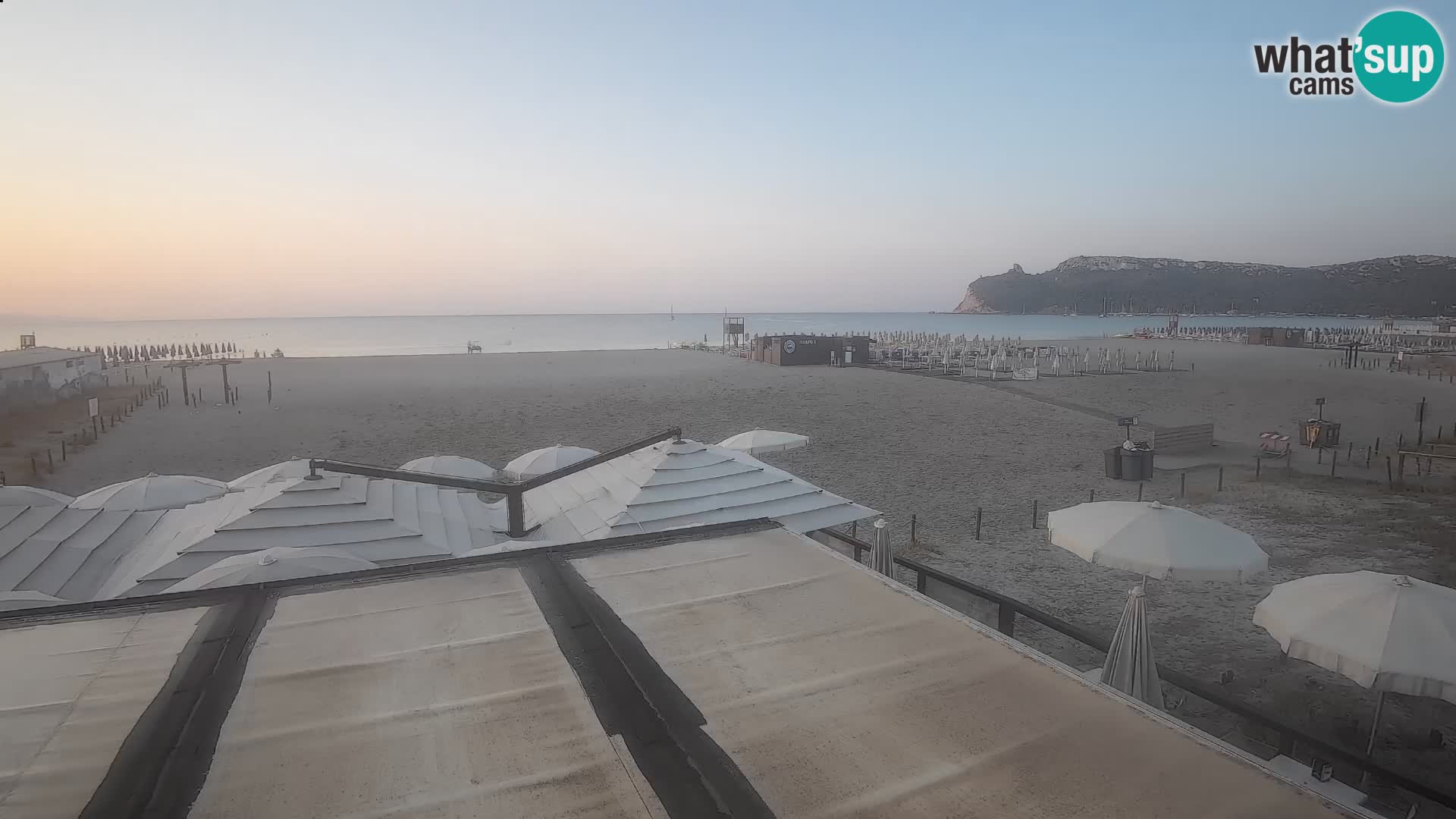 Webcam spiaggia del Poetto | Cagliari | Sardegna