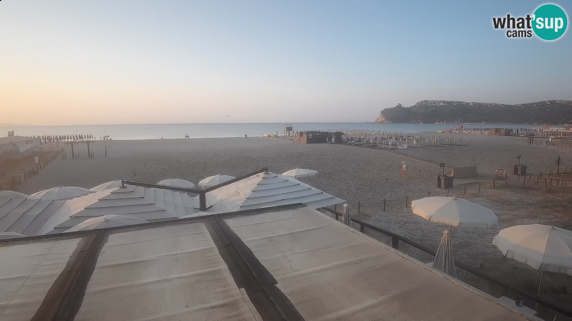 Webcam spiaggia del Poetto | Cagliari | Sardegna