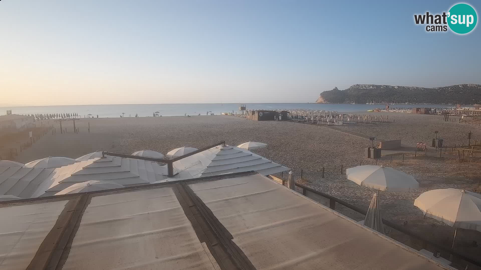 Poetto Strand Webcam | Cagliari | Sardinien