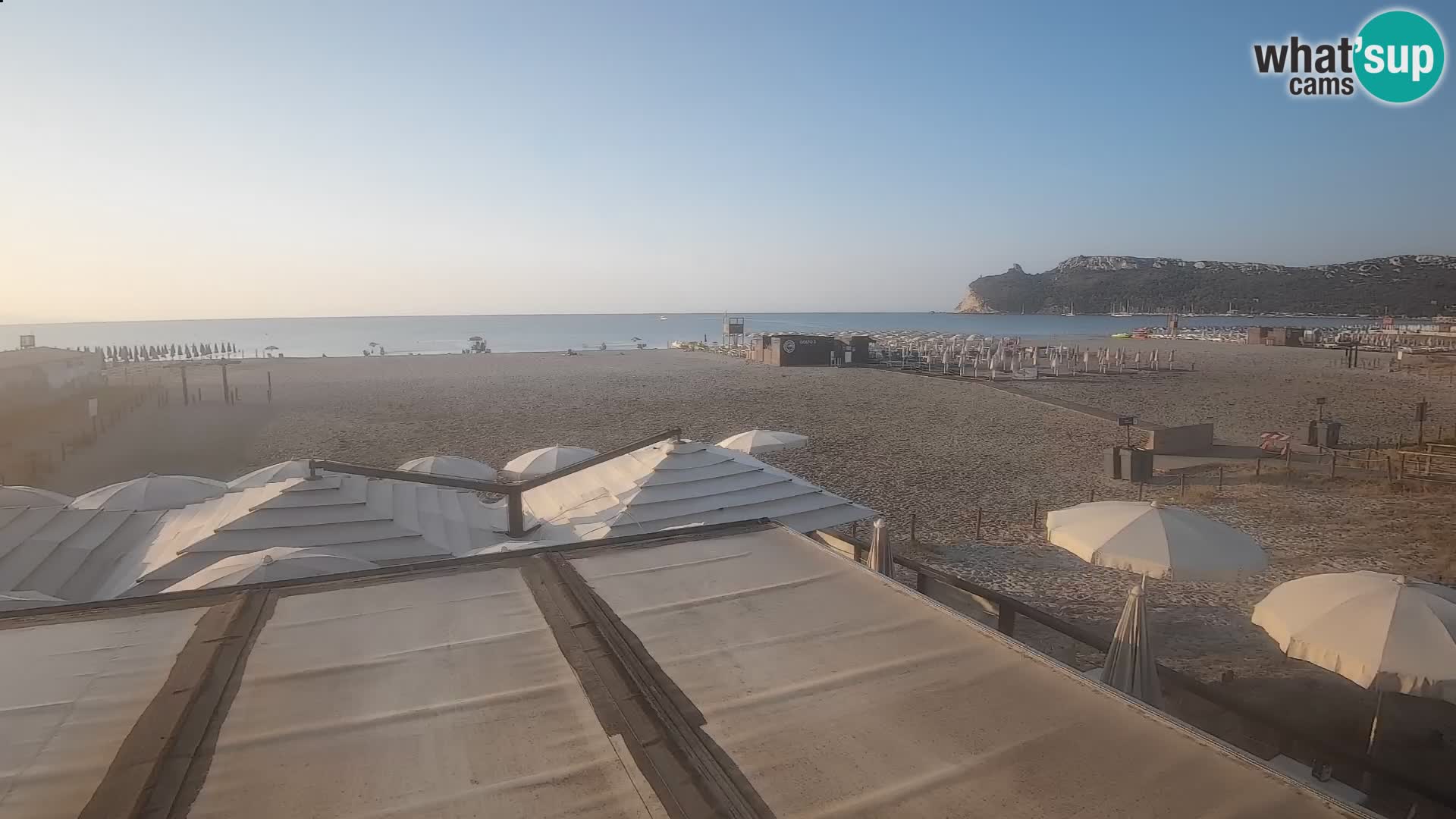 Webcam spiaggia del Poetto | Cagliari | Sardegna