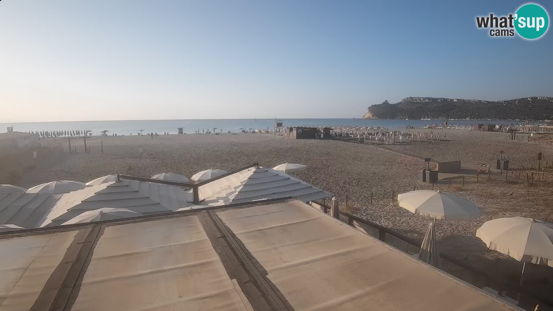 Poetto beach webcam | Cagliari | Sardinia
