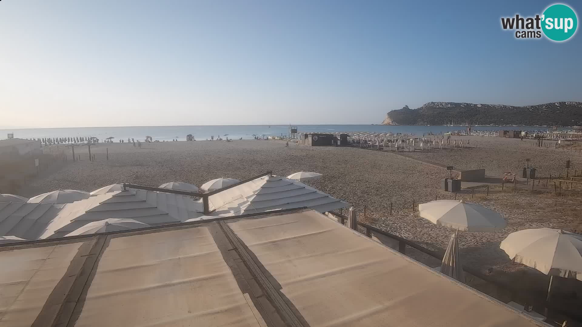 Webcam playa de Poetto | Cagliari | Cerdeña