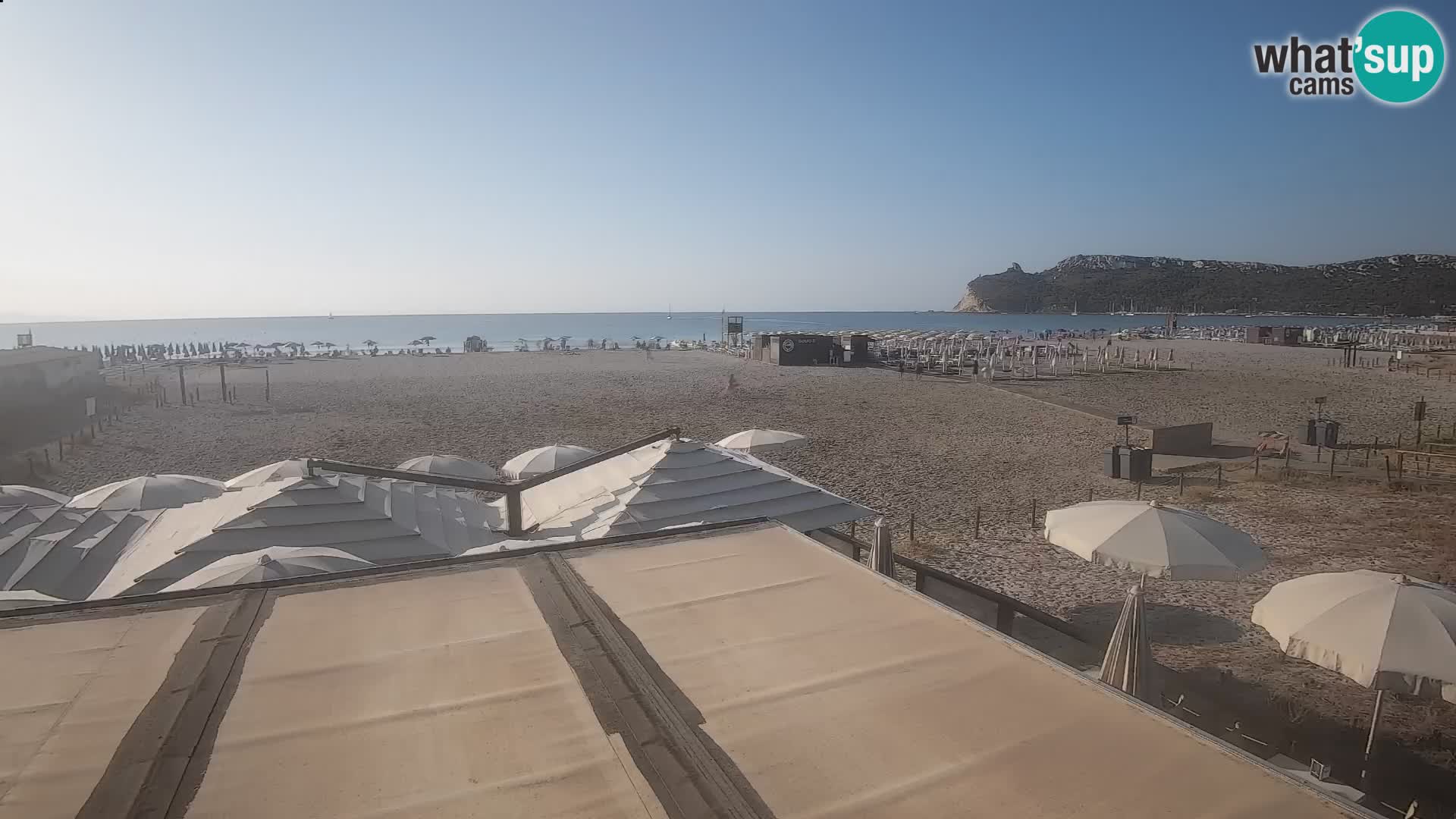 Webcam spiaggia del Poetto | Cagliari | Sardegna