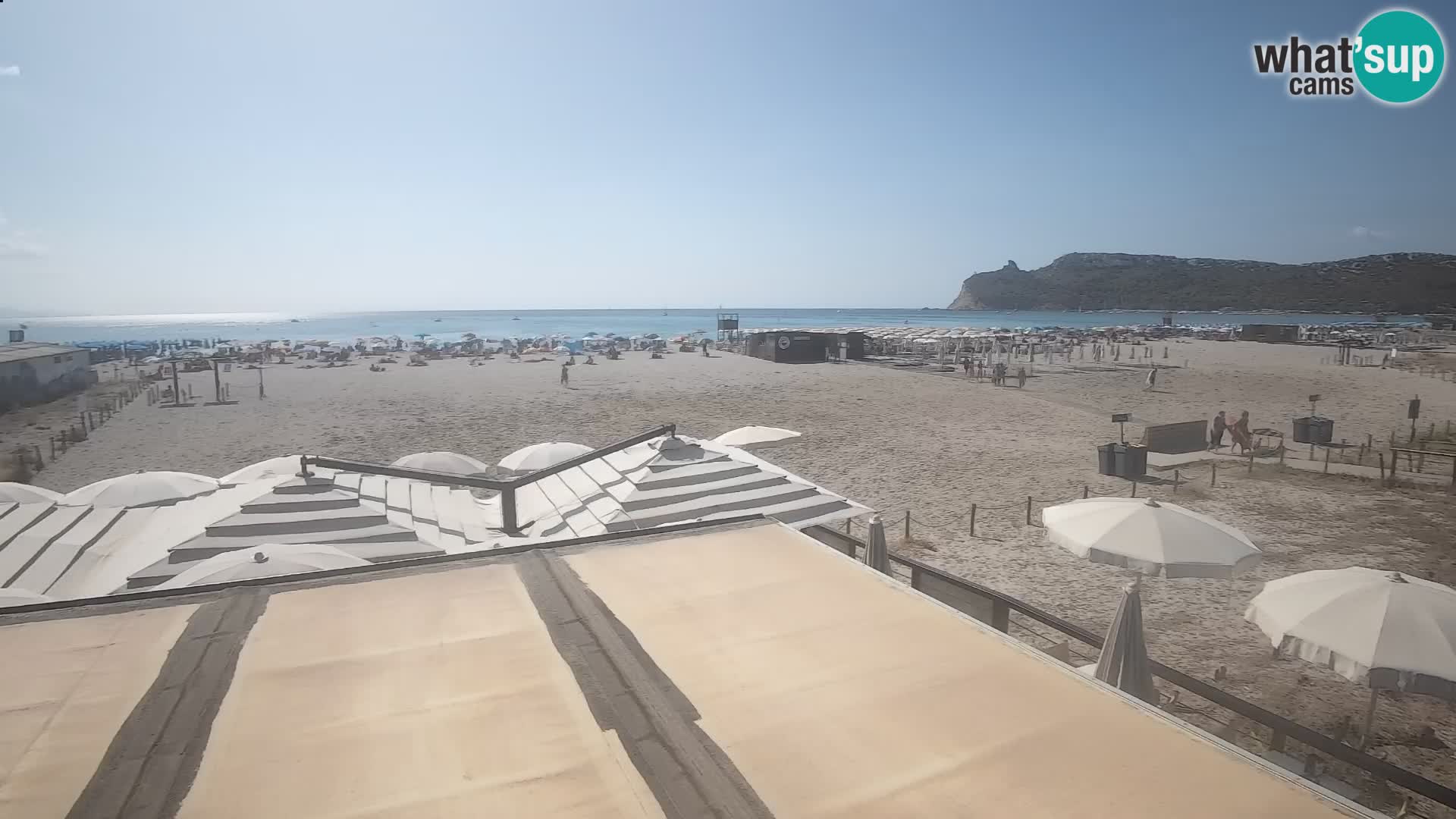 Webcam playa de Poetto | Cagliari | Cerdeña