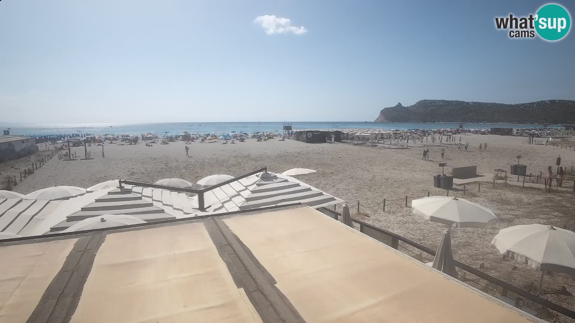 Webcam spiaggia del Poetto | Cagliari | Sardegna