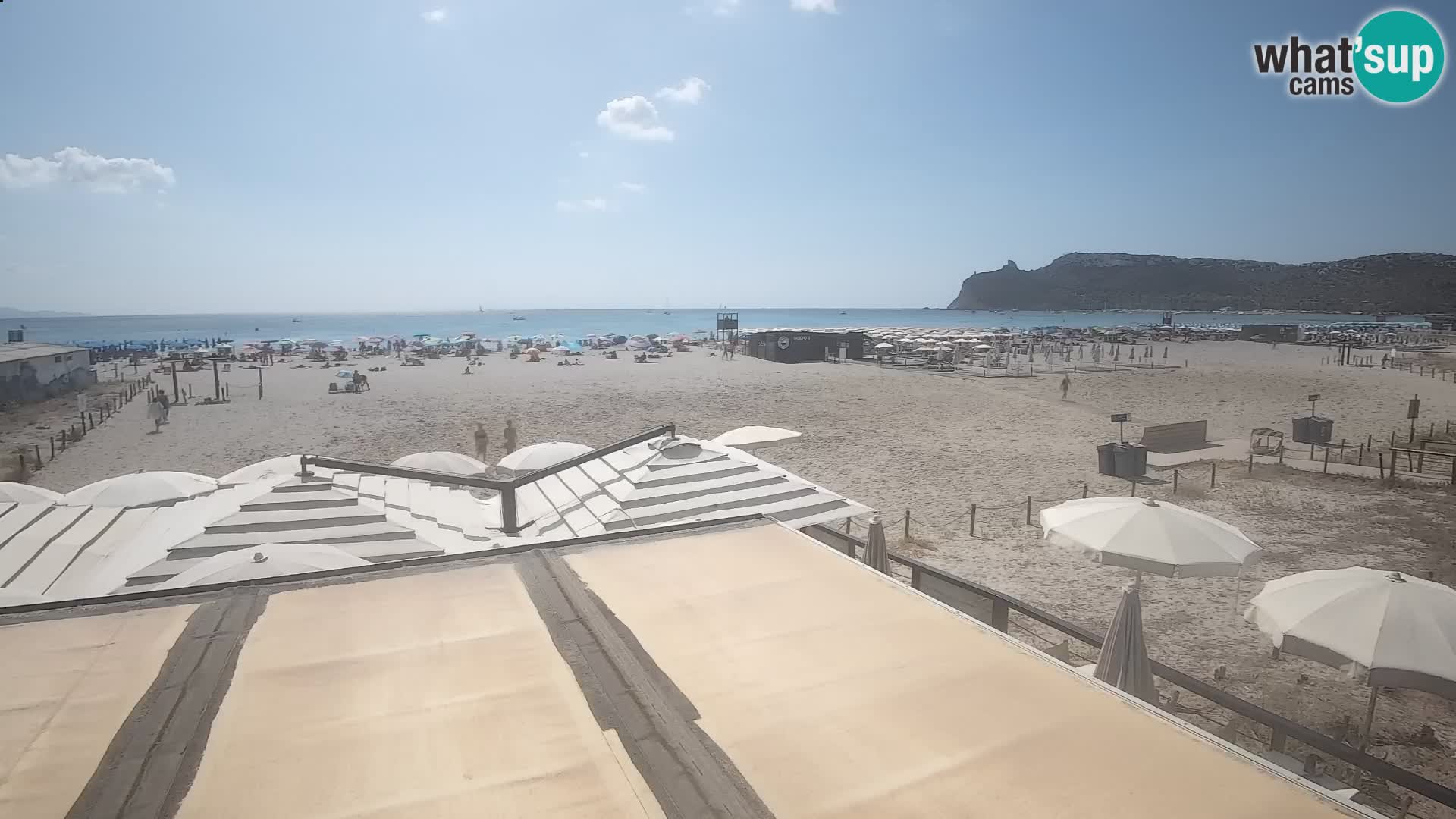 Webcam plage de Poetto | Cagliari | Sardaigne