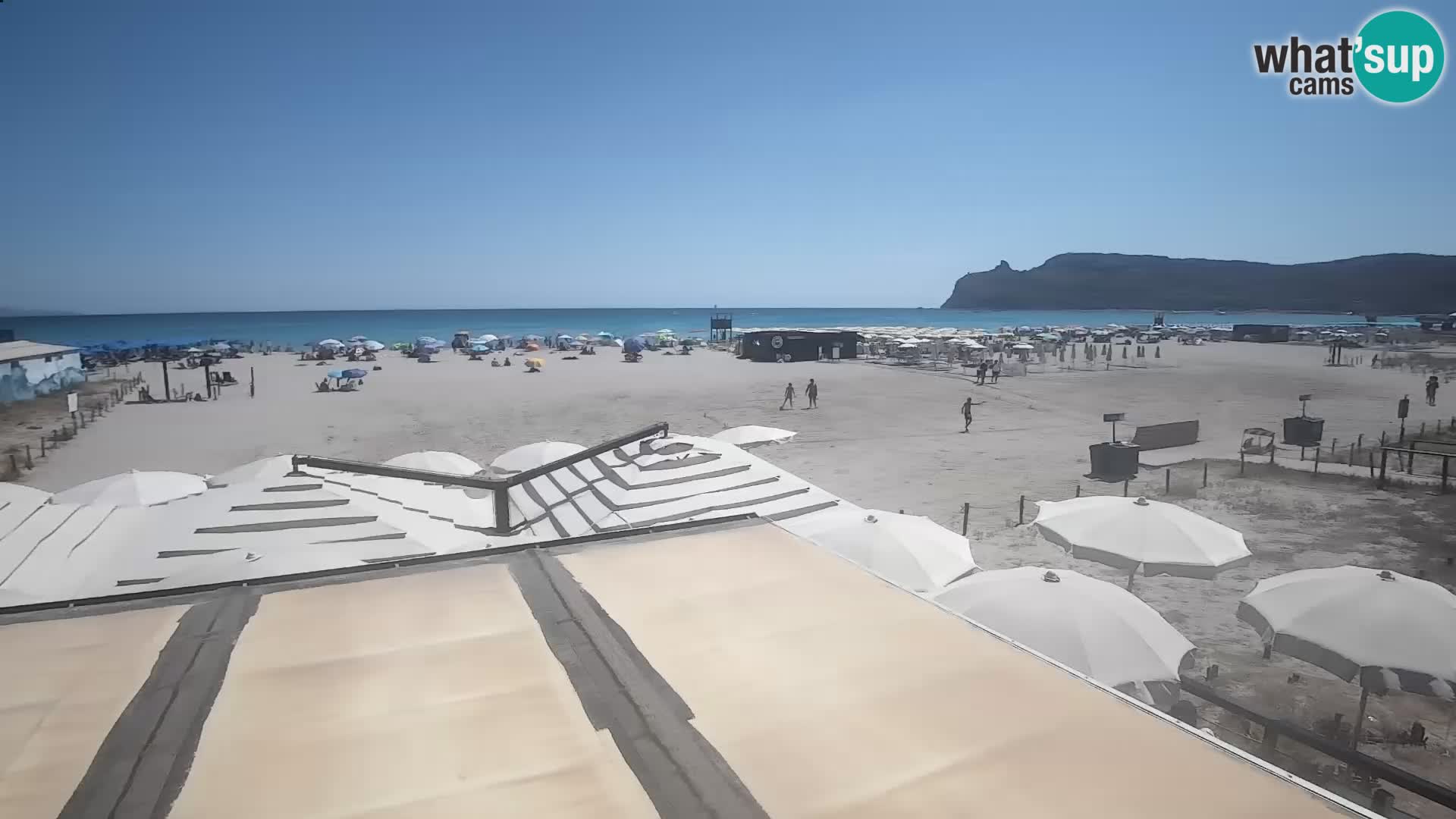 Poetto Strand Webcam | Cagliari | Sardinien