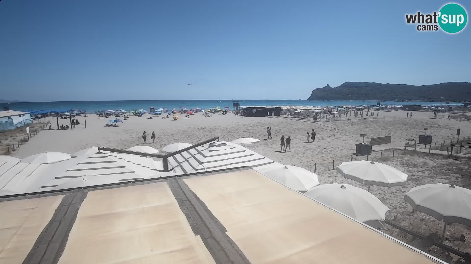 Webcam playa de Poetto | Cagliari | Cerdeña