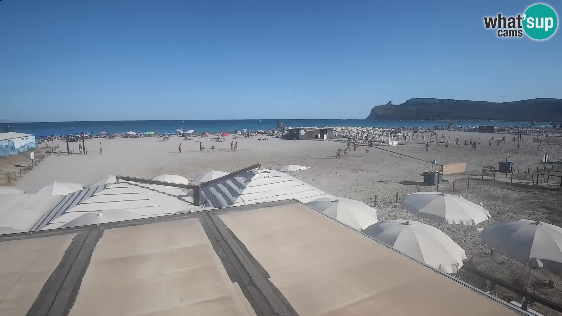 Webcam playa de Poetto | Cagliari | Cerdeña