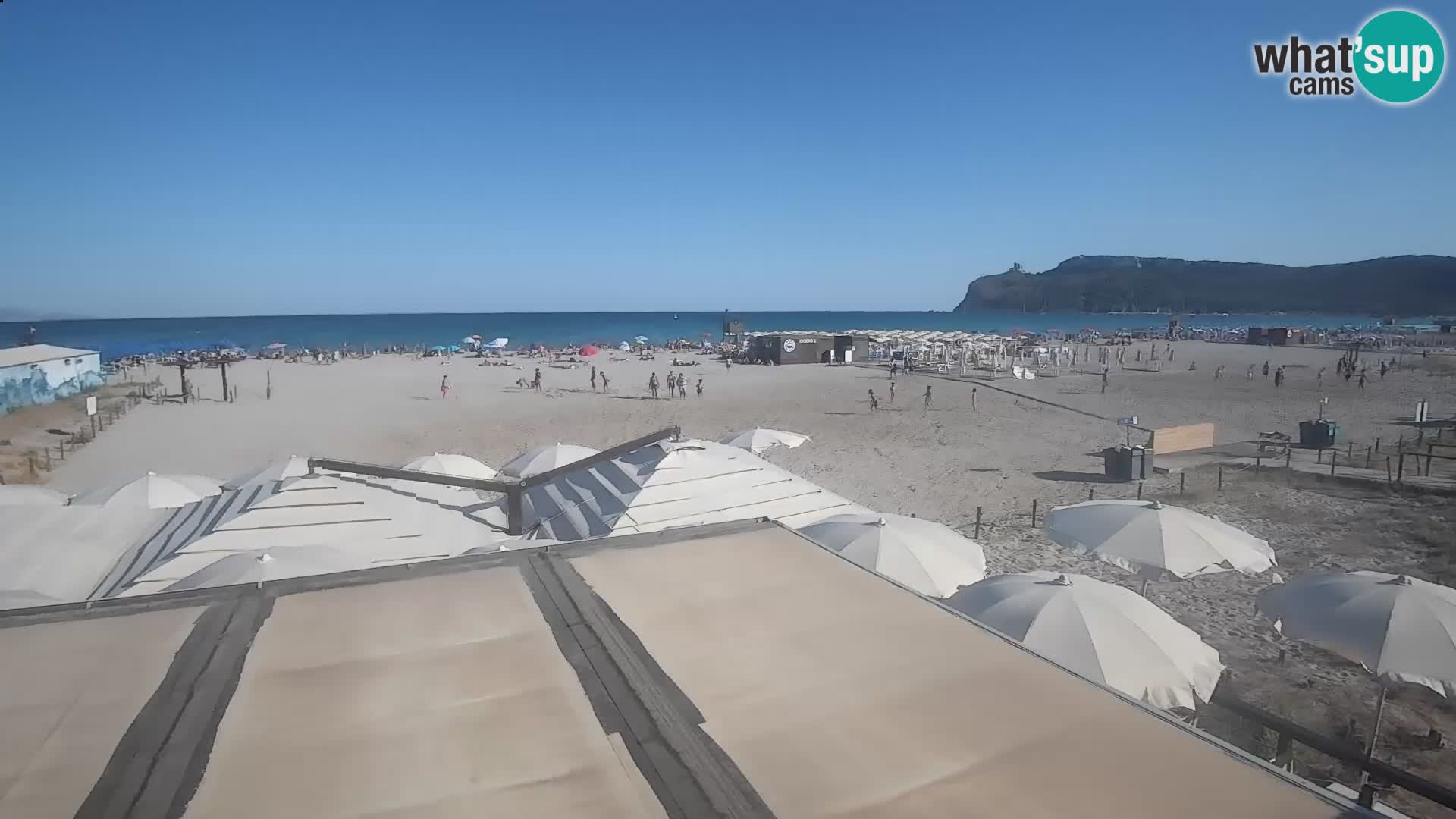 Webcam playa de Poetto | Cagliari | Cerdeña