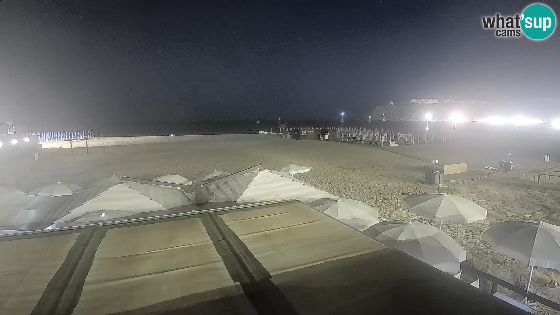 Poetto beach webcam | Cagliari | Sardinia