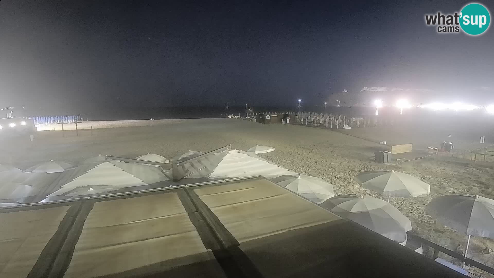 Poetto beach webcam | Cagliari | Sardinija