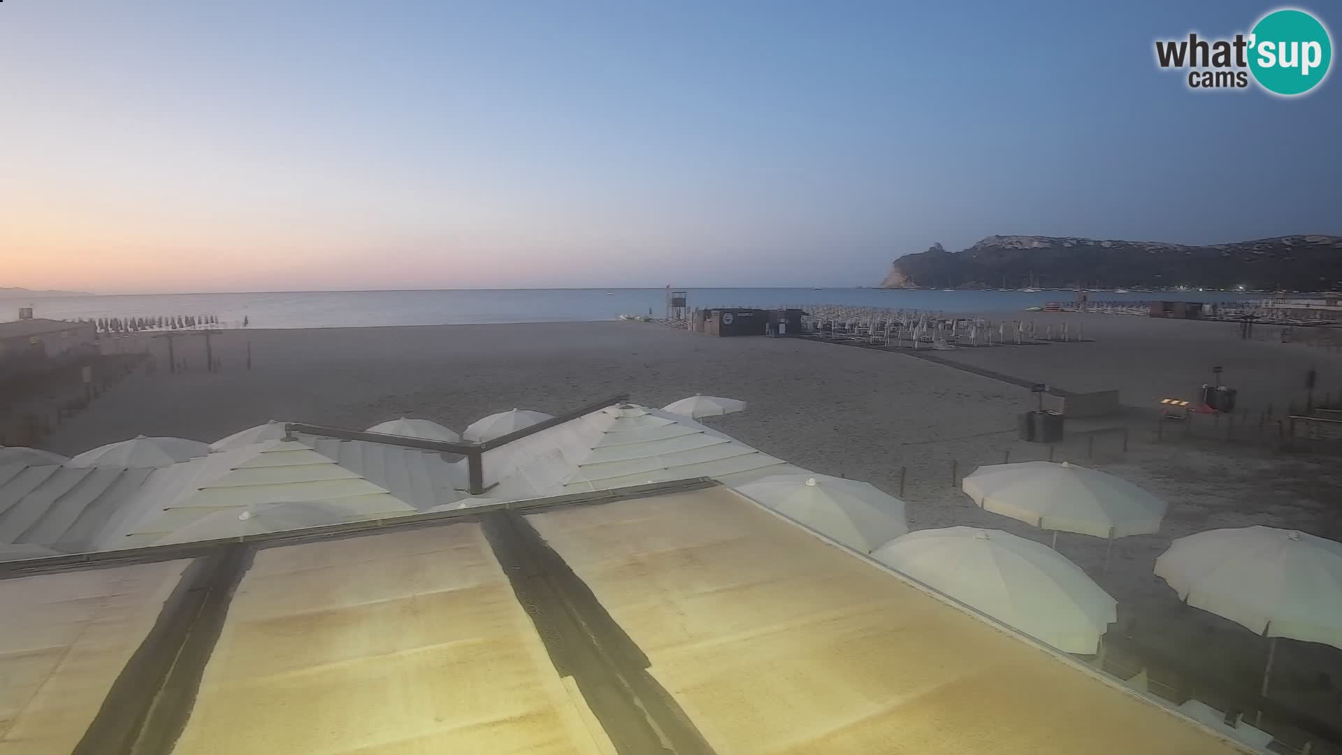 Webcam plage de Poetto | Cagliari | Sardaigne