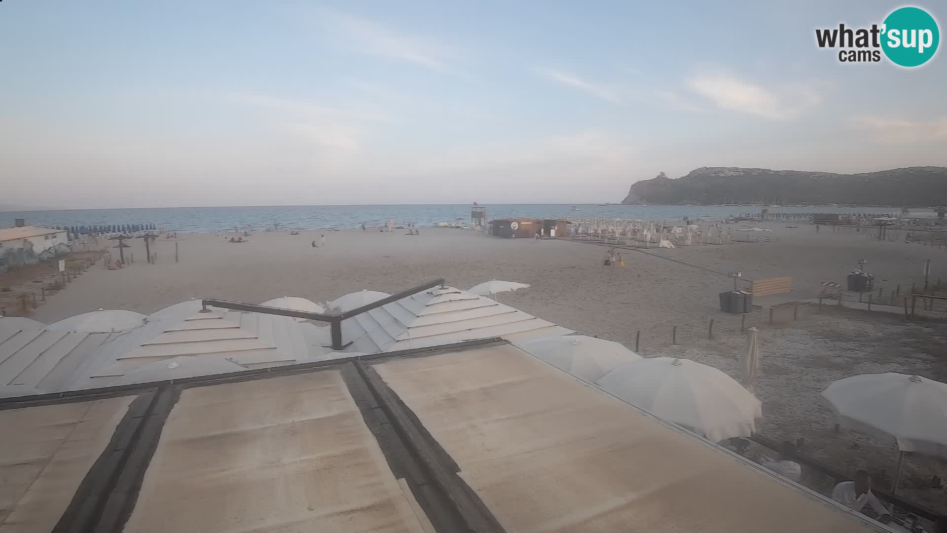 Poetto Strand Webcam | Cagliari | Sardinien