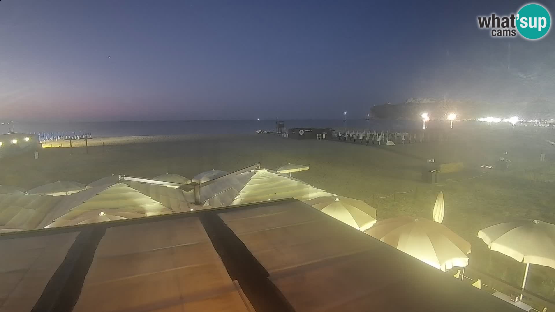 Poetto beach webcam | Cagliari | Sardinia