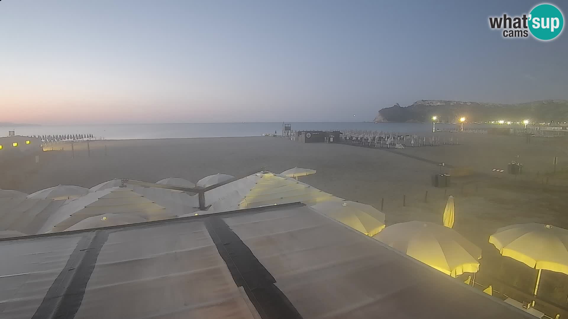 Poetto Strand Webcam | Cagliari | Sardinien