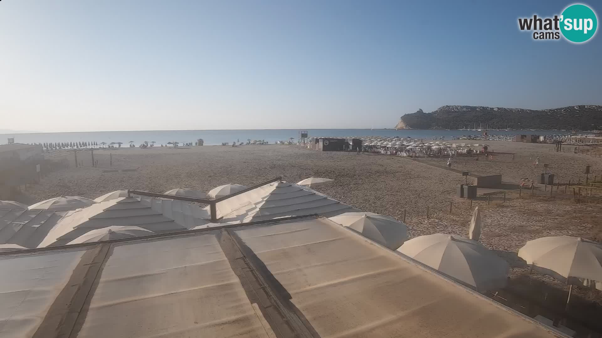 Webcam plage de Poetto | Cagliari | Sardaigne
