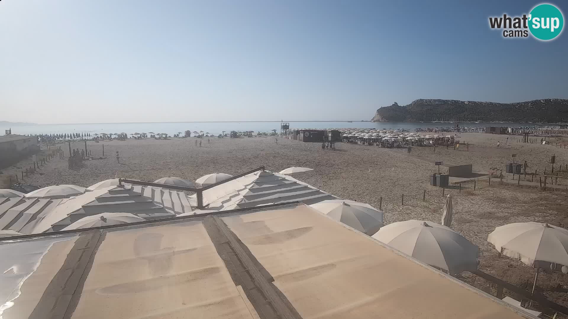 Webcam spiaggia del Poetto | Cagliari | Sardegna