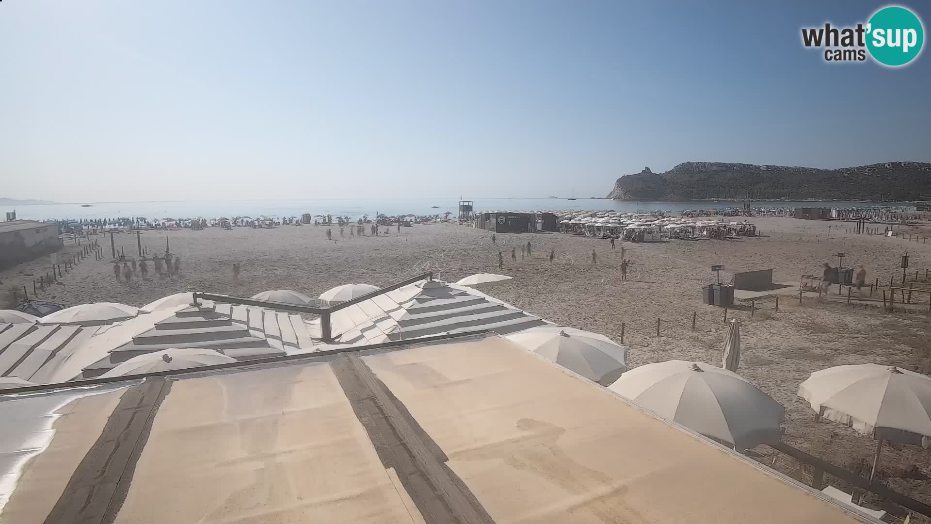 Webcam plage de Poetto | Cagliari | Sardaigne