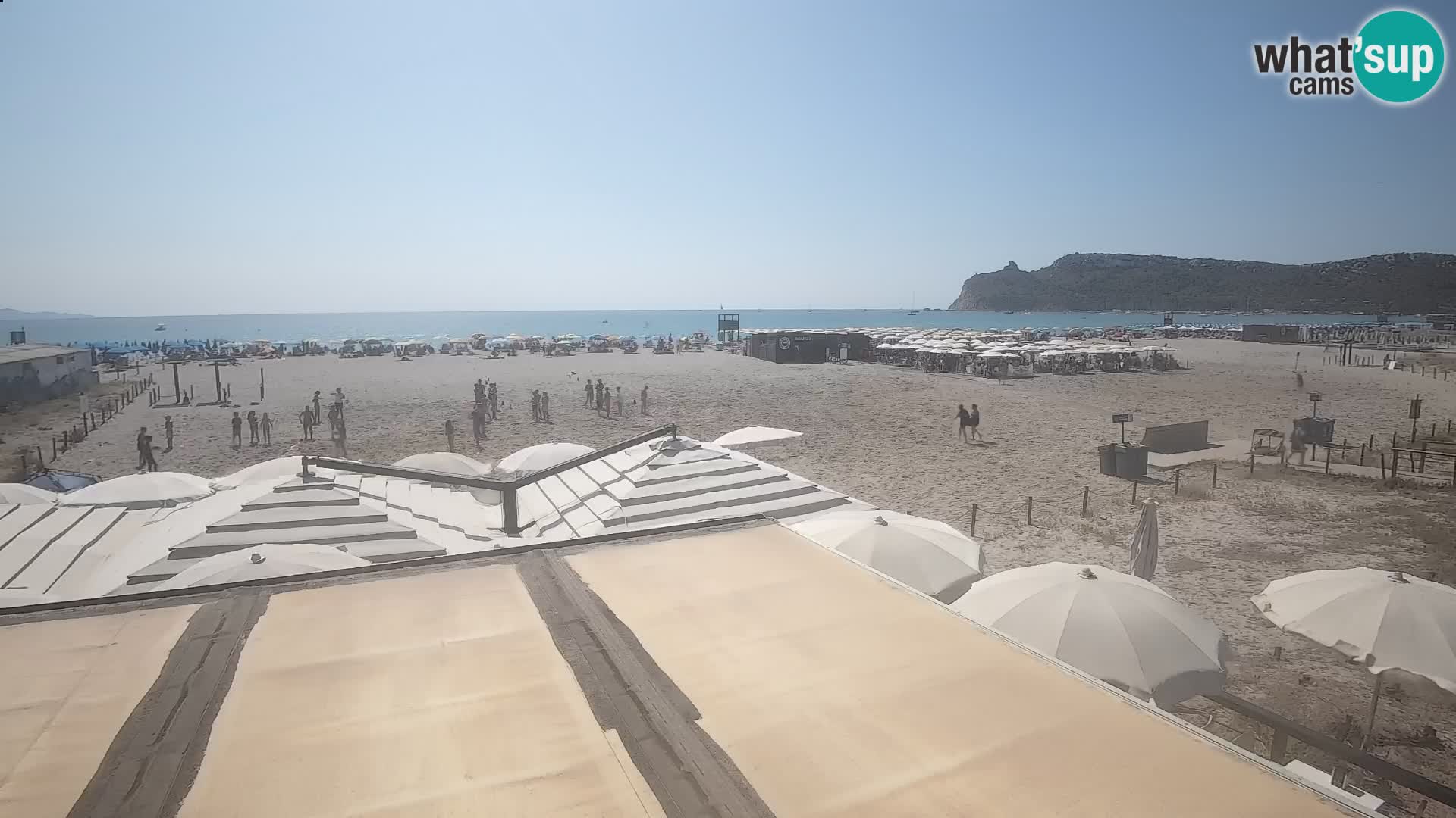 Poetto beach webcam | Cagliari | Sardinia