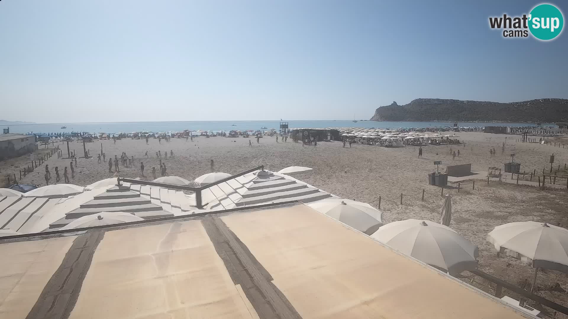 Poetto beach webcam | Cagliari | Sardinia