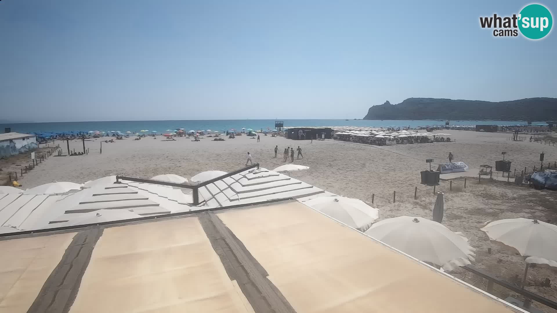 Webcam spiaggia del Poetto | Cagliari | Sardegna