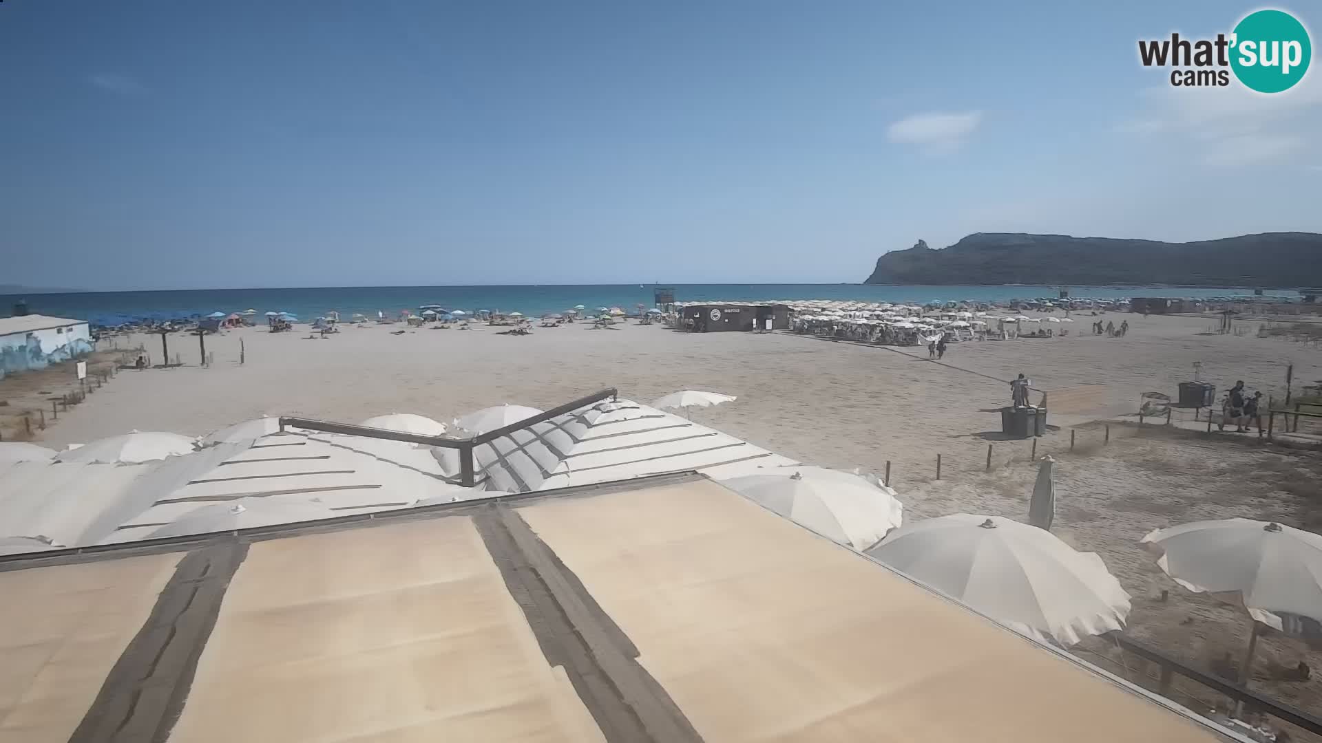 Poetto Strand Webcam | Cagliari | Sardinien