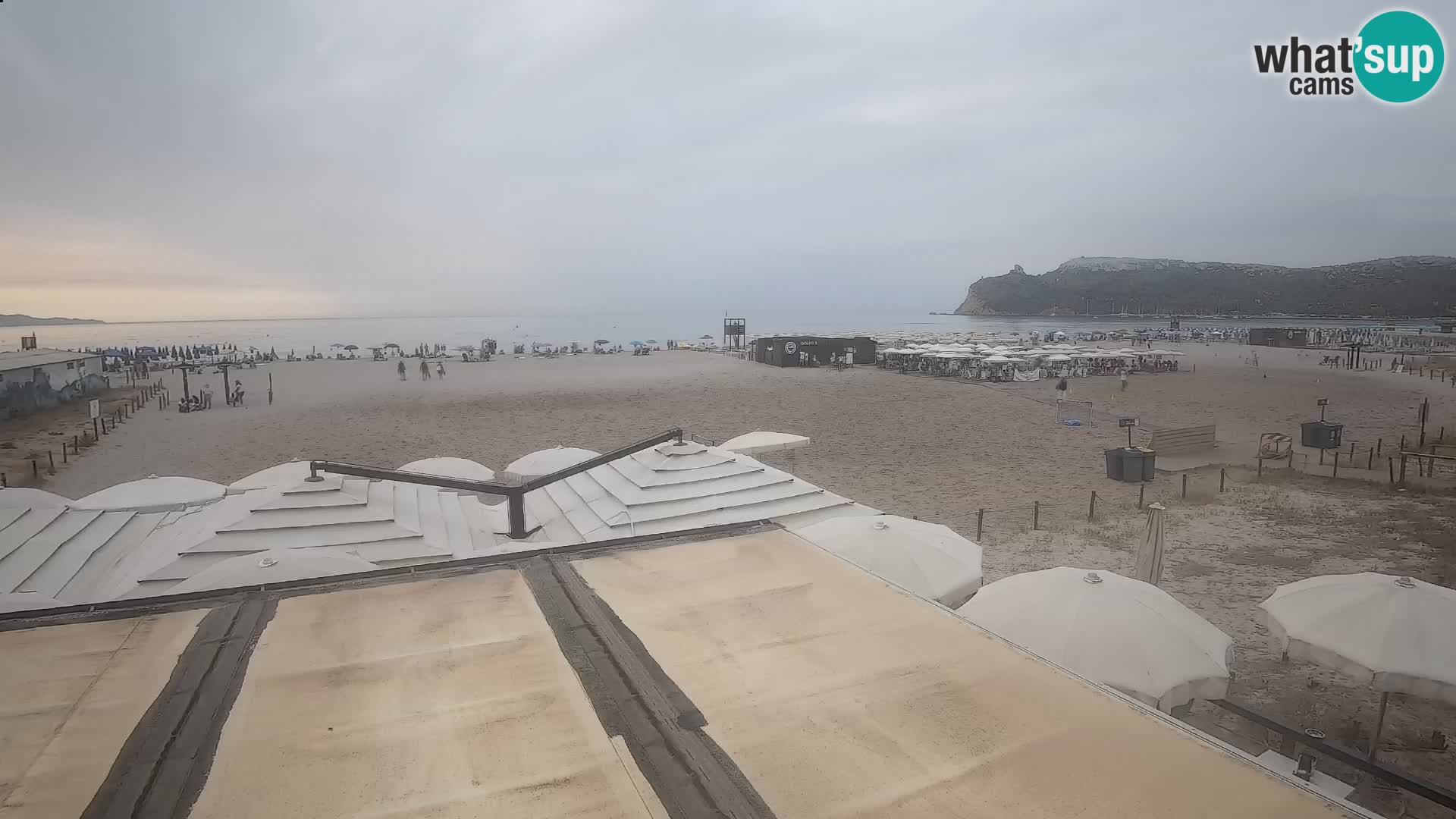 Webcam plage de Poetto | Cagliari | Sardaigne
