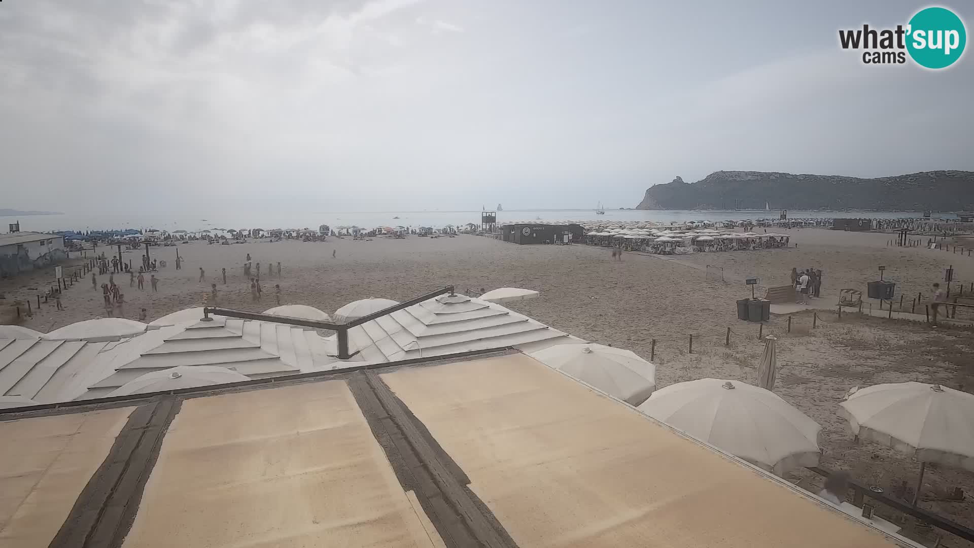 Poetto beach webcam | Cagliari | Sardinia