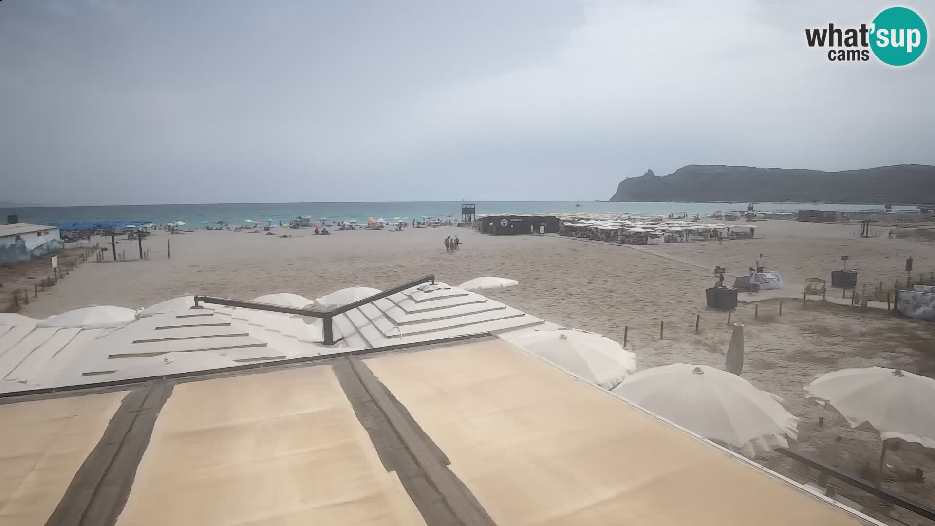 Webcam plage de Poetto | Cagliari | Sardaigne