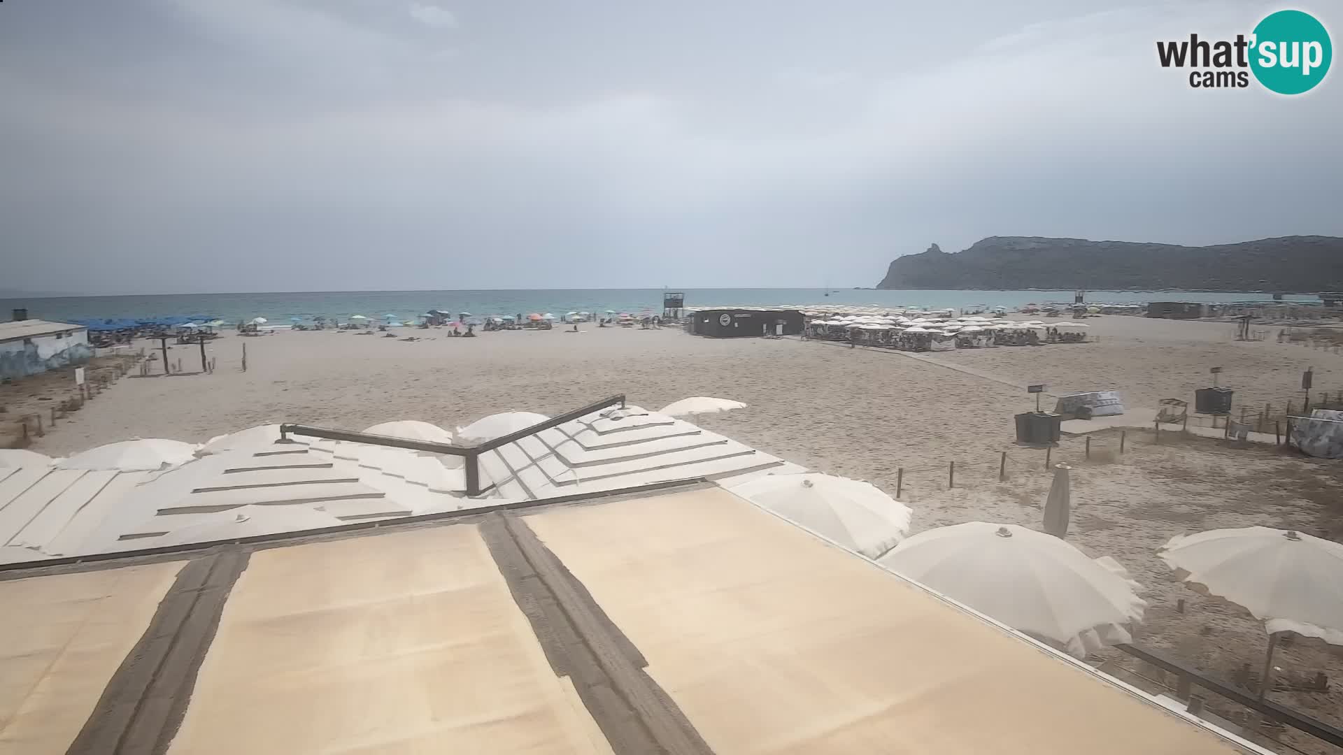 Poetto beach webcam | Cagliari | Sardinia