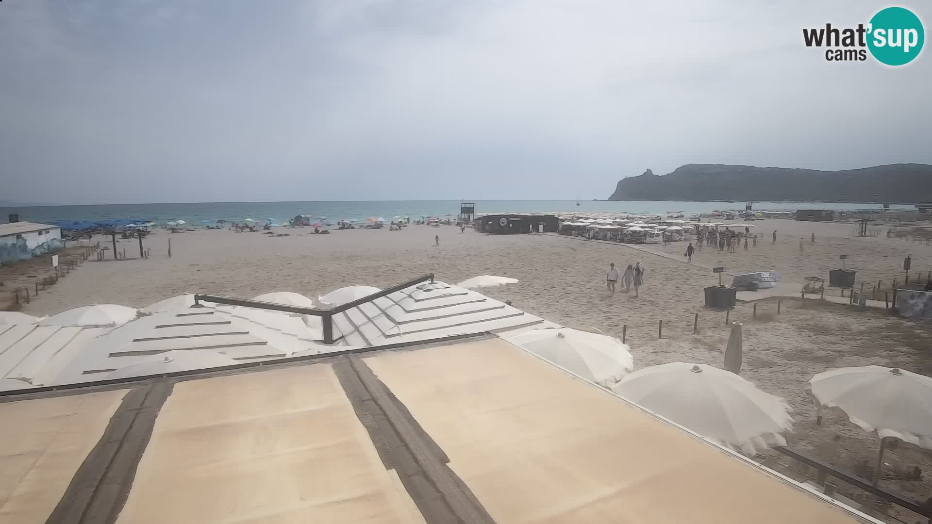 Webcam plage de Poetto | Cagliari | Sardaigne