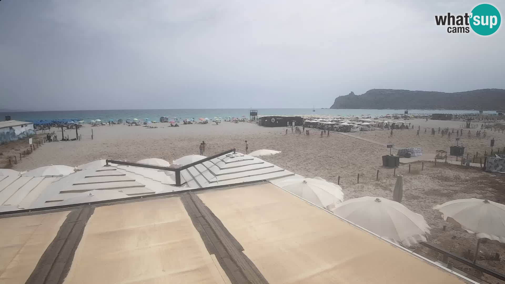 Poetto beach webcam | Cagliari | Sardinia