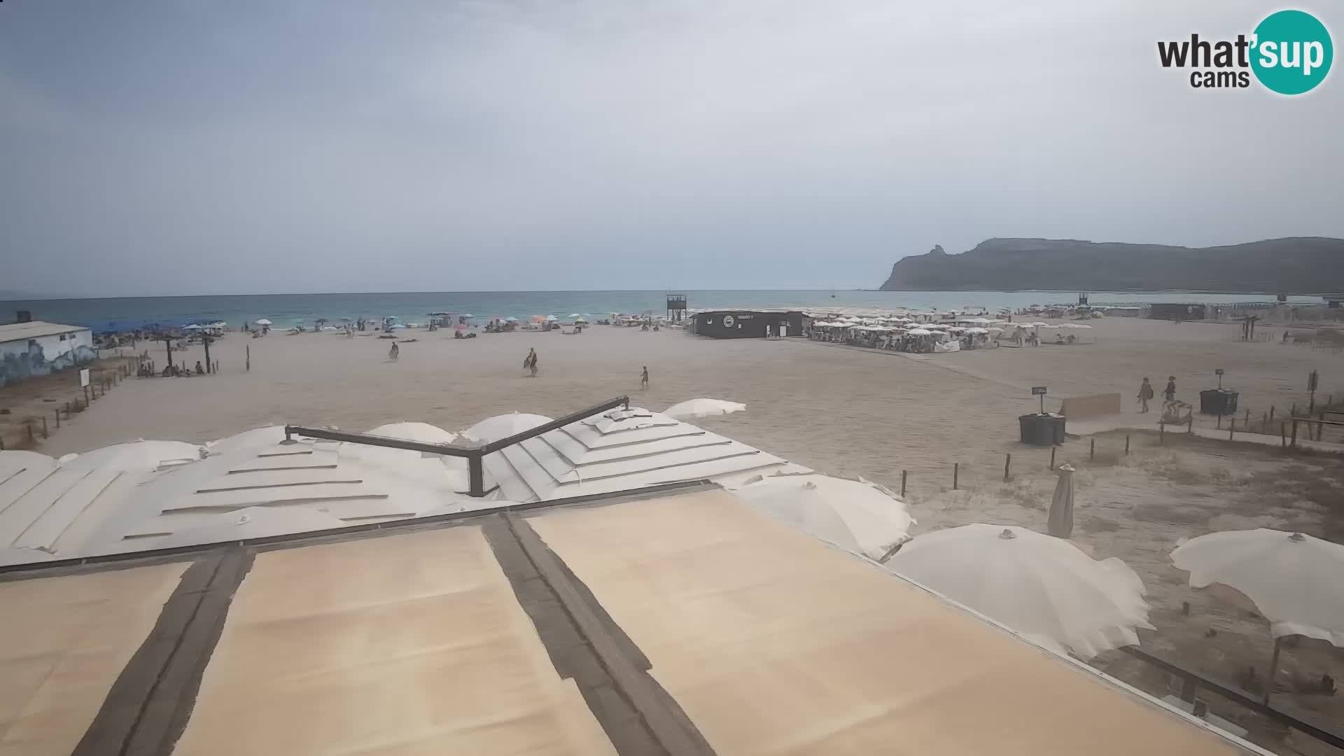 Poetto beach webcam | Cagliari | Sardinia