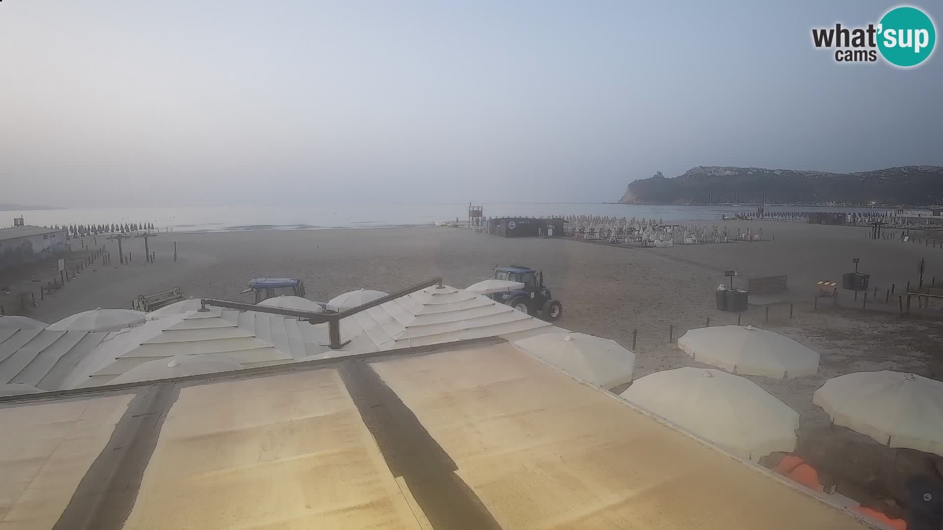 Poetto Strand Webcam | Cagliari | Sardinien