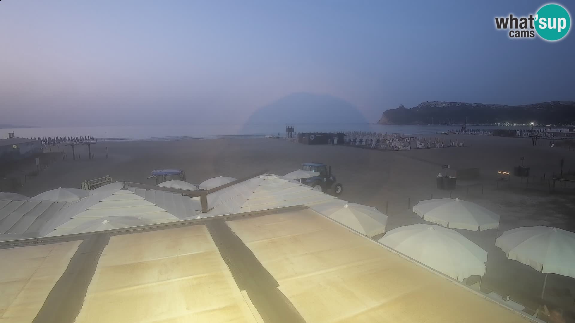 Webcam spiaggia del Poetto | Cagliari | Sardegna