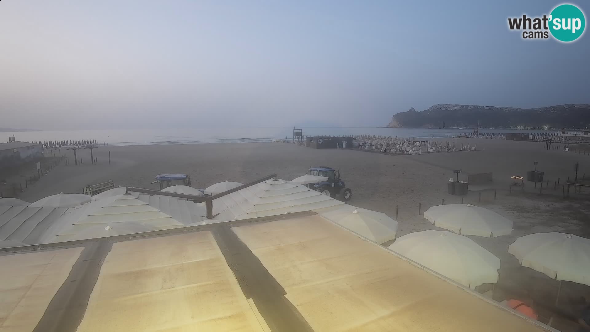 Webcam spiaggia del Poetto | Cagliari | Sardegna