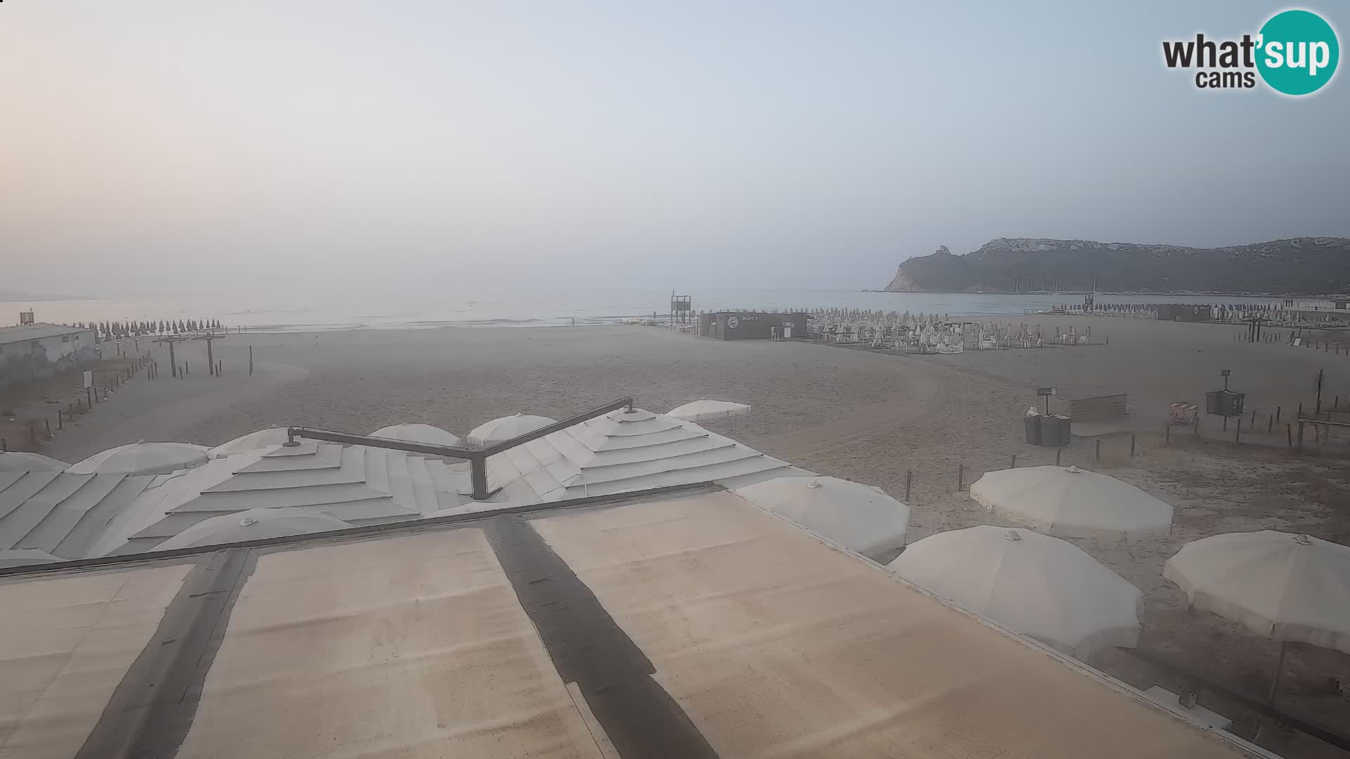 Poetto beach webcam | Cagliari | Sardinia