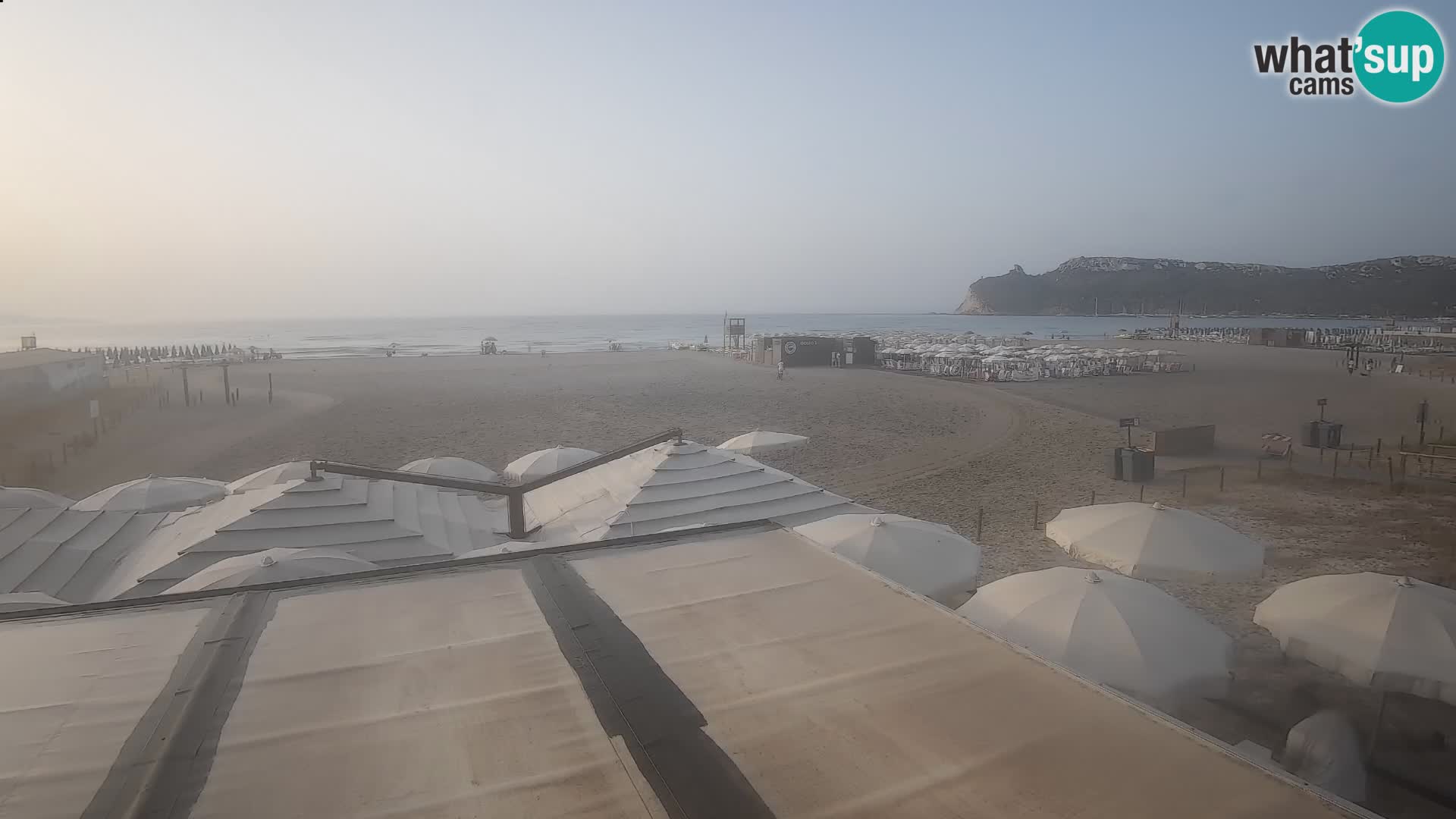 Poetto Strand Webcam | Cagliari | Sardinien