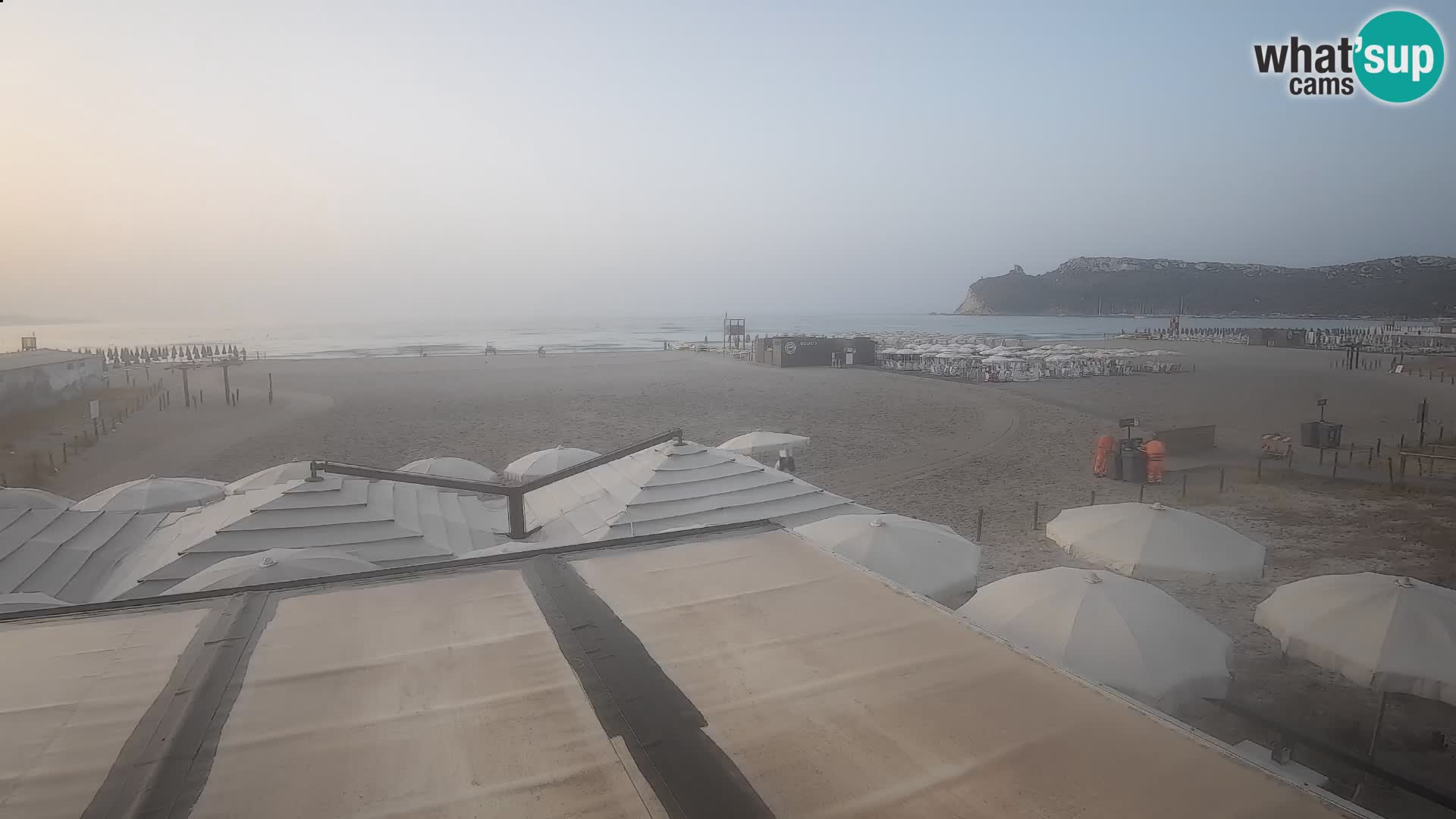 Poetto Strand Webcam | Cagliari | Sardinien