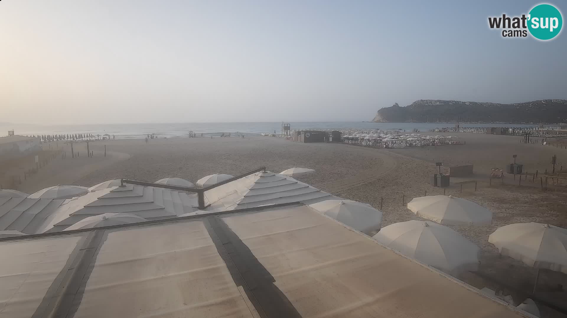 Webcam spiaggia del Poetto | Cagliari | Sardegna